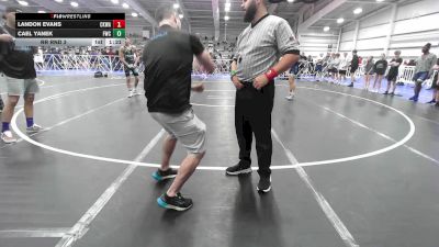 138 lbs Rr Rnd 3 - Landon Evans, CKWA vs Cael Yanek, Freakztyle Wrecking Crew