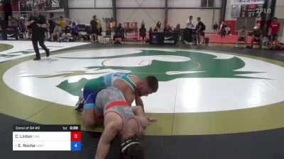 65 kg Consi Of 64 #2 - Cahiel Linton, Cincinnati RTC vs Eli Rocha, Central Missouri