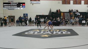117 lbs Cons. Round 2 - Margaret Gillmore, Wisconsin Stevens Point vs Rebecca Di Silvestro, Carthage College