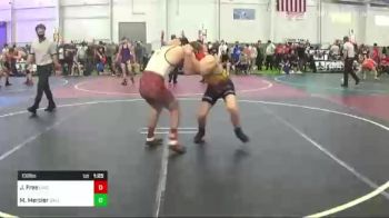 132 lbs Round Of 32 - Jordan Free, Lincoln County vs Moses Mercier, Salem Elite