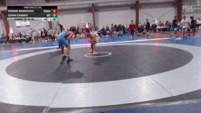 126 lbs Consi Of 32 #2 - Ronnie Rodriguez, RedNose Wrestling School HS vs Gavin Chunko, Grit Mat Club