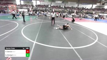 109 lbs Quarterfinal - Yliani Garcia, Wolfpack WC vs Sophie Rimbert, Kingdom WC