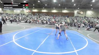 136 lbs Rr Rnd 3 - Magdalena Ramirez, No Team vs Baylee Aust, Fallon Outlaws WC