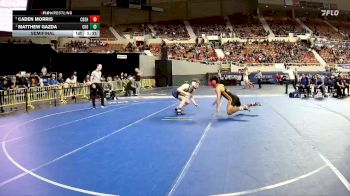 175-D1 Semifinal - Matthew Gazda, Chandler High School vs Caden Morris, Corona Del Sol High School