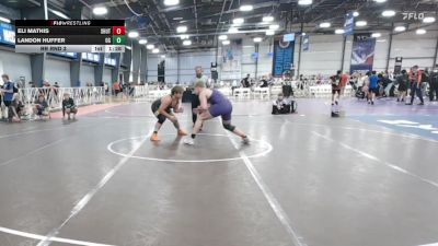 195 lbs Rr Rnd 3 - Eli Mathis, Team Shutt Garnett Trained vs Landon Huffer, Ohio Gold