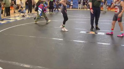 105 lbs Round 5 - Lane Smith, White Knoll vs Luke D`Ettore, C2X