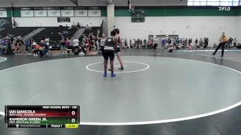 126 lbs Cons. Semi - Kameron Green Jr., MWC Wrestling Academy vs Ian Giancola, Next Level Training Academy