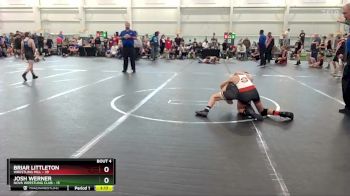 88 lbs Quarterfinals (8 Team) - Josh Werner, NOVA Wrestling Club vs Briar Littleton, Wrestling Mill