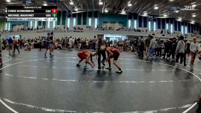 113 lbs Round 3 (4 Team) - Michael Maisonet, KONG HS vs Chris Schnobrick, Cowboy WC