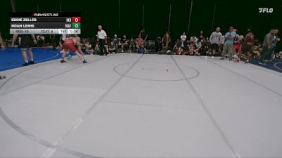 130 lbs Round 3 - Eddie Zeller, Rebellion vs Noah Lewis, Team Catalyst