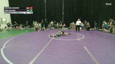 48 lbs Round 4 (6 Team) - Greyson Godfrey, Cordoba Trained vs Zeke Fellona, Pride WC