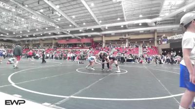 100 lbs Semis (4 Team) - Miley Bernshausen, Drip Queens vs Hadi Isenhower, Rizzlers