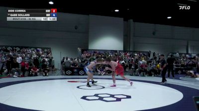 92 kg Champ. Rd Of 32 - Jude Correa, Spartan Combat RTC/ Titan Mercury Wrestling Club vs Gabe Sollars, Indiana RTC