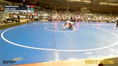 120 lbs Consi Of 8 #2 - Parker Madison, Summit Wrestling Academy vs Hazen Crank, Raw Wrestling Club