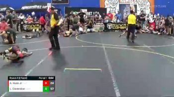 52 lbs Round 4 (6 Team) - Logan Clarendon, Midwest Xtreme Wrestling vs Adam Husk Jr, The Funky Singlets Teal