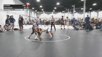 129 lbs Rr Rnd 7 - Eli Shea, CTWHALE - BHSE vs Zack Dixon, Triple T Elite - BHSE