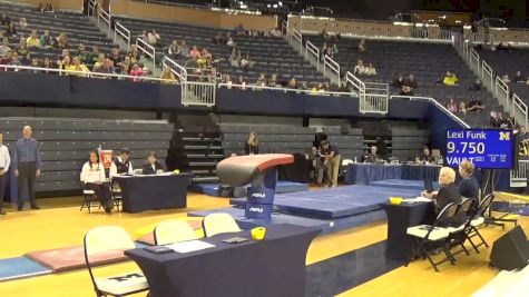 Polina Shchennikova- Vault (9.775), Michigan- 2017 Michigan vs. EMU Intersquad