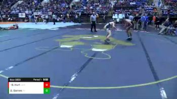 3 - 152 lbs Cons. Semi - Brogan Hurt, Lafayette vs Brady Barnes, Staunton River