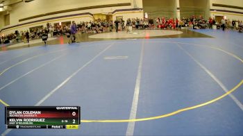 133 lbs Quarterfinal - Dylan Coleman, Rochester University vs Kelvin Rodriguez, East Stroudsburg