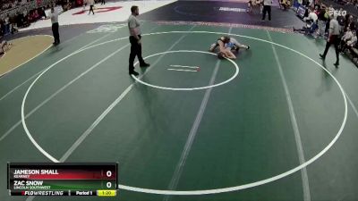 Champ. Round 1 - Zac Snow, Lincoln Southwest vs Jameson Small, Kearney