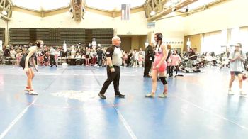 140 lbs Rr Rnd 4 - Joy Castellucci, NewWhale Pink - Girls vs Lydia Lentz, MGW Glitter & Grit - Girls