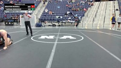 174 lbs Cons. Round 4 - Braxton Russell, Unattached The Citadel vs Nathan Bukovich, Reinhardt University (GA)