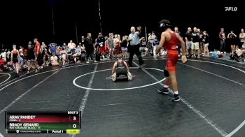 96 lbs Placement (4 Team) - Arav Pandey, POWA vs Brady Genard, Mat Assassins Black