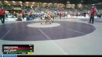 160 lbs Finals (8 Team) - Wyatt Anicker, 5A Scappoose vs Joseph Downing, 5A Redmond