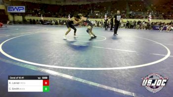 112 lbs Consi Of 16 #1 - Kobe Lemer, ReZults Wrestling vs Chance Smith, Buck Pride Wrestling