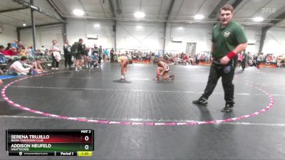 90/95/100 Round 2 - Serena Trujillo, Bison Takedown Club vs Addison Neufeld, Unattached