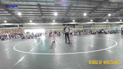 81 lbs Round Of 16 - Kinsley Motter, South Central Punisher Wrestling Club vs London Powell, Buffalo Valley