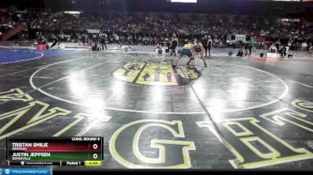 182 lbs Cons. Round 5 - Justin Jeppsen, Bonneville vs Tristan Smilie, Meridian