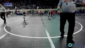 60 lbs Semifinal - Clay Blankenship, Mustang Bronco Wrestling Club vs Lincoln Sanders, Sallisaw Takedown Club