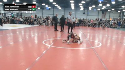 52 lbs Round 1 - 9:00am Friday - Alex Herndon, Mat Assassins vs Kade Jefferson, Ranger Wrestling Club
