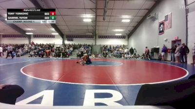 138 lbs Champ. Round 1 - Gabriel Tutor, Campbell County vs Tony Yurkovic, Natrona County