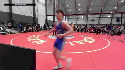 16U Boys FS - 132 lbs Champ. Round 2 - Brett James, OR vs Quenten Halverson, AK