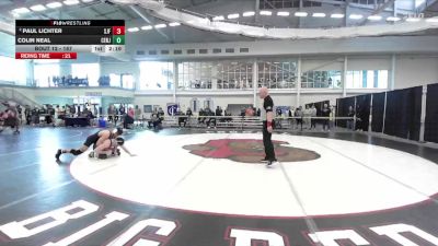 157 lbs Champ. Round 1 - Colin Neal, Centenary (nj) vs Paul Lichter, St. John Fisher