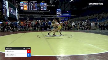 126 lbs Cons 8 #2 - Christian Davis, Washington vs Conor Goucher, Washington