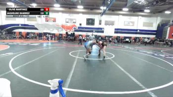 110 lbs Champ. Round 2 - Jaqueline Ramirez, El Monte vs Olive Martinez, Corona