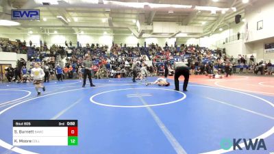 70 lbs Round Of 16 - Raiden Johns, Collinsville Cardinal Youth Wrestling vs Colby Revis, Pocola Youth Wrestling