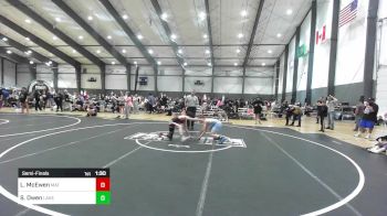 120 lbs Semifinal - Lazarus McEwen, Mat Demon WC vs Sam Owen, Lake Stevens WC