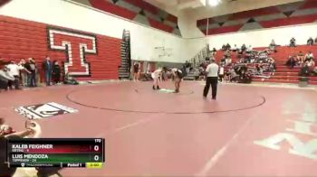 170 lbs Finals (8 Team) - Luis Mendoza, Toppenish vs Kaleb Feighner, Orting