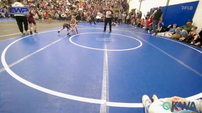 58 lbs Rr Rnd 3 - Bo Cox, Keystone Kids Wrestling Club vs Kyler Naifeh, Raw Wrestling Club