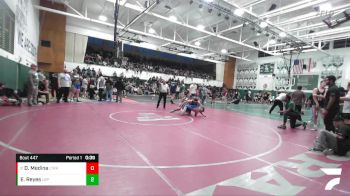 190 lbs Cons. Round 2 - Daniel Medina, Littlerock vs Eduardo Reyes, Long Beach Poly