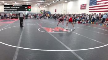 172 lbs Champ. Round 1 - Gabriel Bergstrom, BOLD vs Mason Johnson, LeSueur-Henderson
