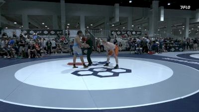 110 lbs Cons. Round 4 - Eaghan Fleshman, Iowa vs Akeem Newsom, Knightmare Wrestling