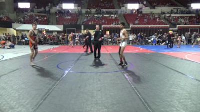 123 lbs Cons. Round 2 - Gene Torres, Stillwater Gladiators vs Zeke Sanders, Chinook Wrestling Club