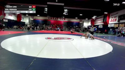 144 lbs Cons. Round 2 - Joel Pedraza, Capistrano Valley vs Ruben Luna, Montclair