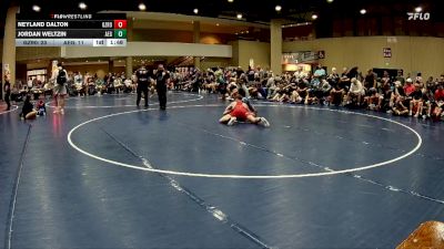 144 lbs Finals (2 Team) - Jordan Weltzin, Alabama Elite Gold vs Neyland Dalton, Ground Zero WC