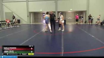 164 lbs Quarterfinals (8 Team) - Kayla Powers, Tennessee vs Abbie Miles, Pennsylvania Blue